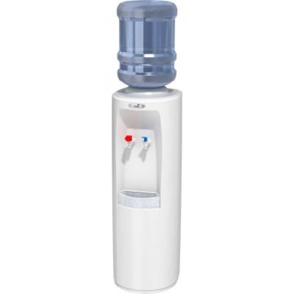 Oasis International Atlantis 1-Piece Hot Tank Water Dispenser, Hot N' Cold, White - BPO1SHS 504236C